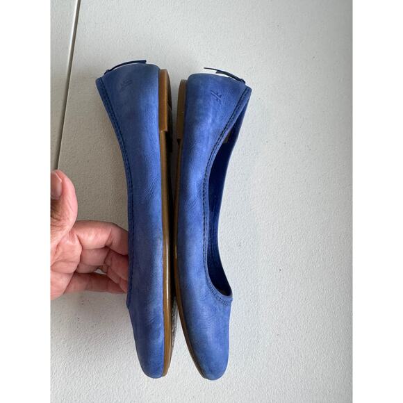 Frye Regina Ballet Shoe Cobalt Blue 7.5 - Picture 4 of 7